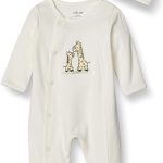 Little Me Unisex Baby 2 Piece Footie and Cap Set